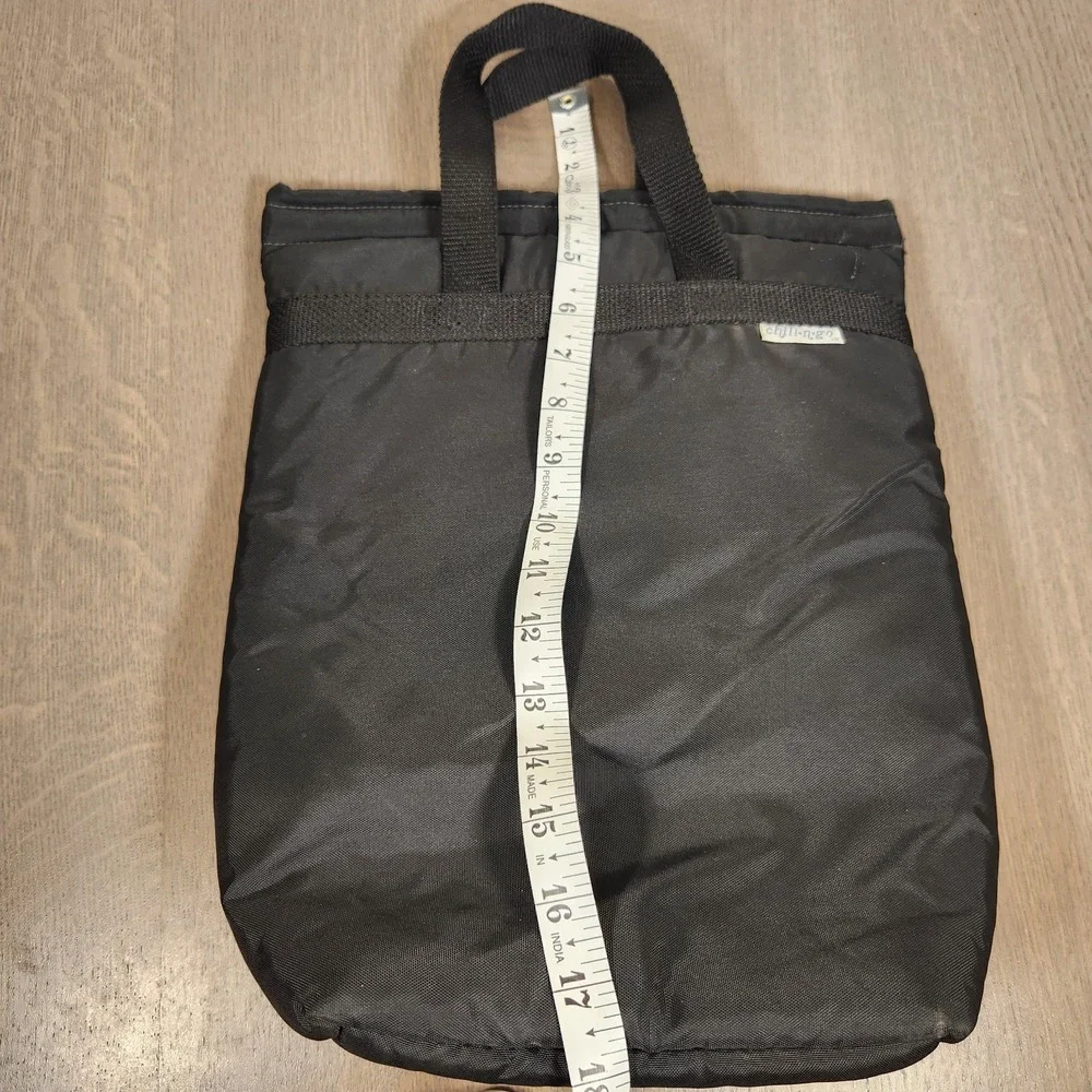 Vintage Chill-n-Go 2 Bottle Insulated Wine Bag Go Lightly Mfg San Leandro CA